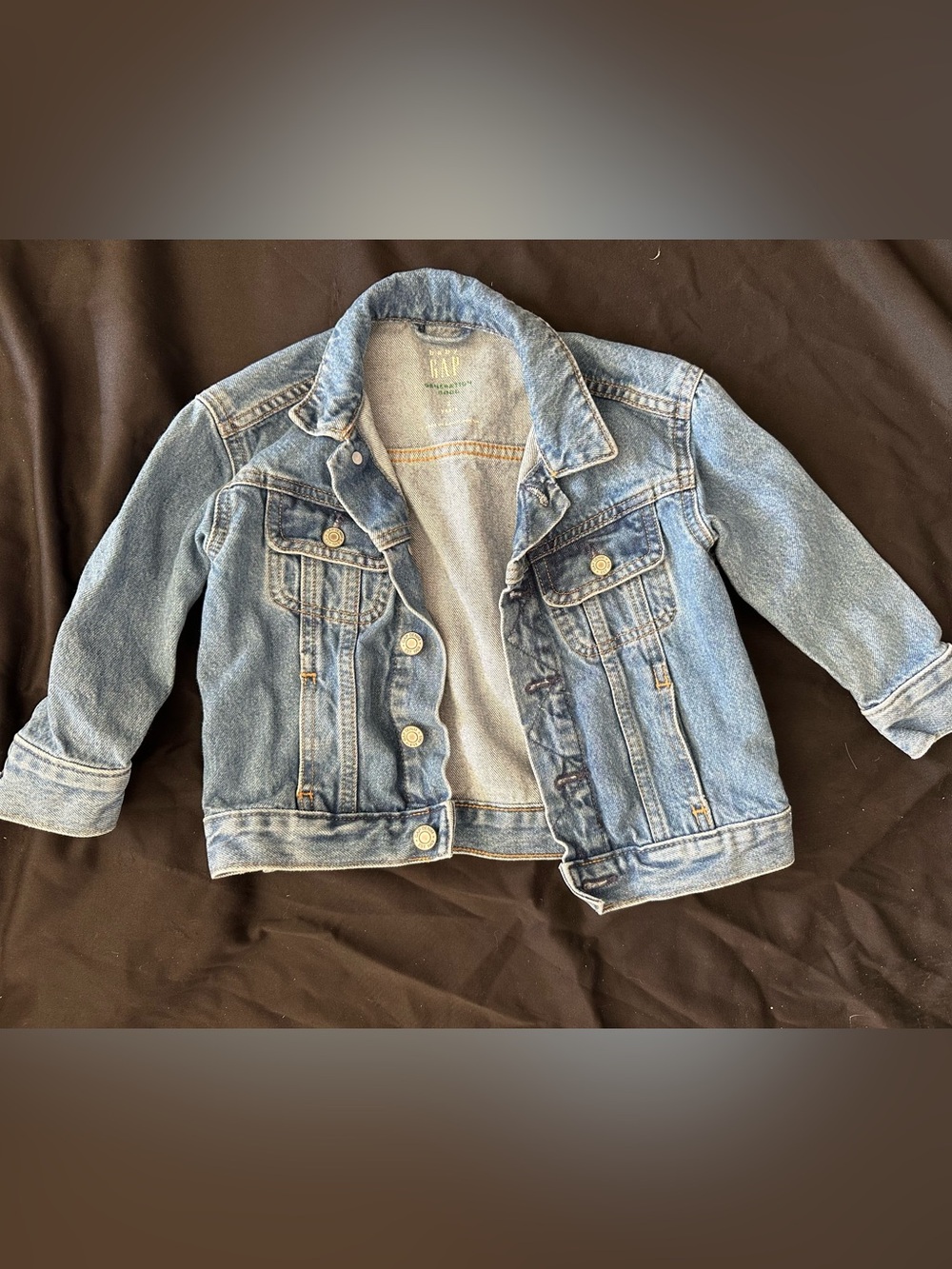 GAP Kids Light Wash Blue Denim Jacket